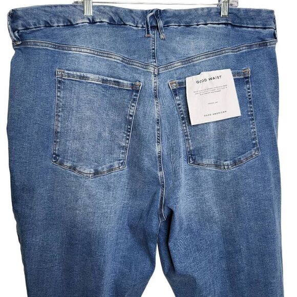 Good American Always Fits Good Waist Skinny Jeans Blue Plus Size 28-32 - Picture 9 of 12
